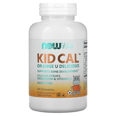 Now Foods Kid Cal 100 Chewables 53054 фото