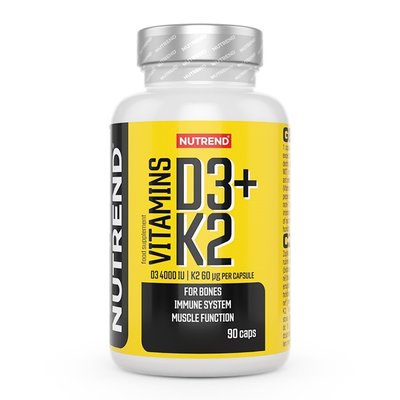 Nutrend Vitamin D3 K2 90 капсул 53728 фото