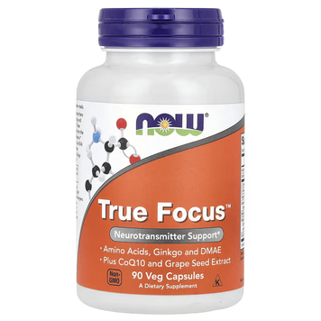 NOW Foods True Focus 90 капсул 00157 фото
