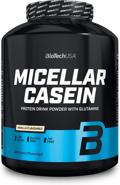 BioTech USA Micellar Casein 2270g Vanilla 38091 фото BioTech USA Micellar Casein 2270g Vanilla 38091 фото