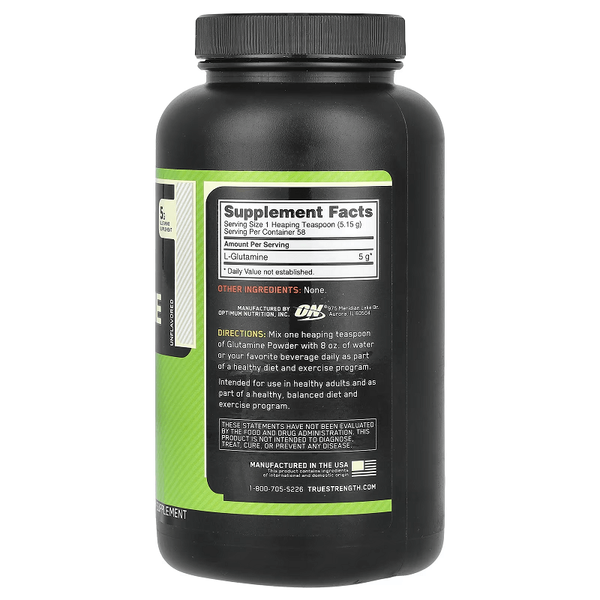 Optimum Nutrition Glutamine Powder 300g 22810 фото