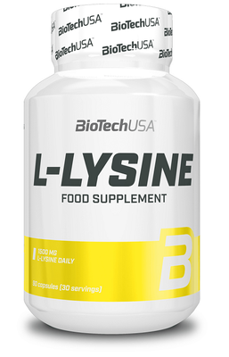 BioTech USA L-Lysine 500 мг 90 капсул 17060 фото