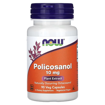 NOW Foods Policosanol 10 mg 90 капсул 01823 фото