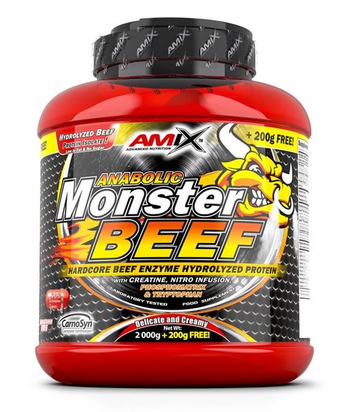 Amix Monster Beef Protein 2200g Forest Fruits 35121 фото