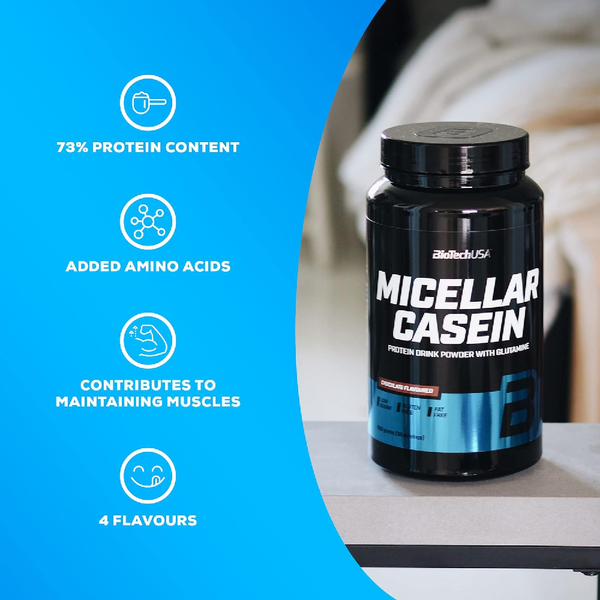 BioTech USA Micellar Casein 2270g Chocolate 38090 фото