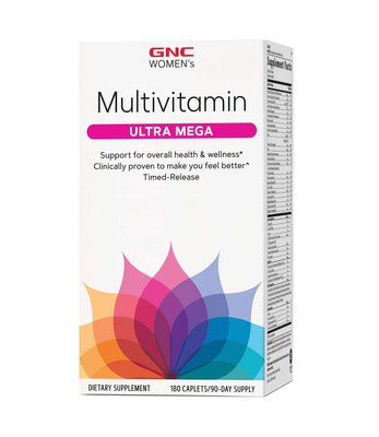 GNC Women's Multivitamin Ultra Mega 180 таблеток 53329 фото