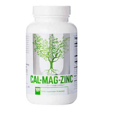 Universal Nutrition Calcium Magnesium Zinc 100 таблеток 47854 фото