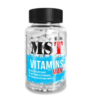 MST Vitamins for Man 90 капсул 80350 фото