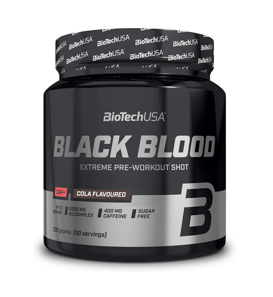 BioTech USA Black Blood CAF+ ​300g Cola 53783 фото
