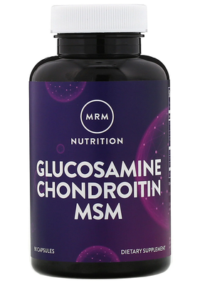 MRM Glucosamine Chondroitin MSM 90 капсул 36073 фото