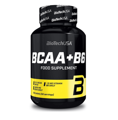 BioTech USA BCAA + B6 100 таблеток 74893 фото
