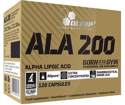 OLIMP ALA 200 мг 120 капсул 261677 фото