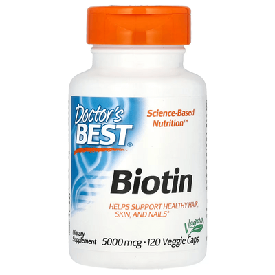 Doctor's Best Biotin 5000 mcg 120 капсул 48709 фото