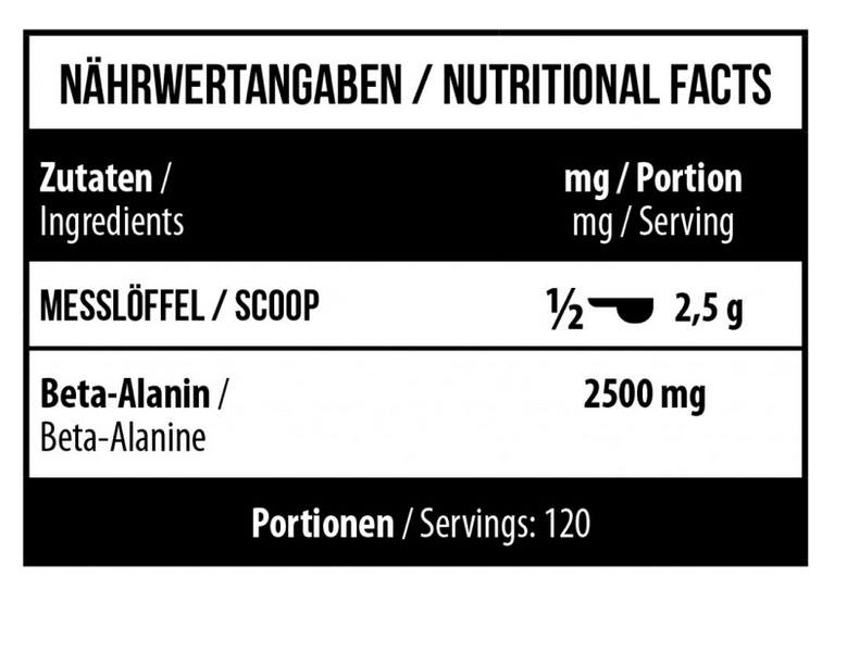 MST Nutrition Beta-Alanine 500g​ 33635 фото