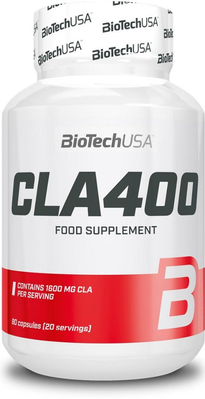 BioTech USA CLA 400 мг 80 капсул 31365 фото