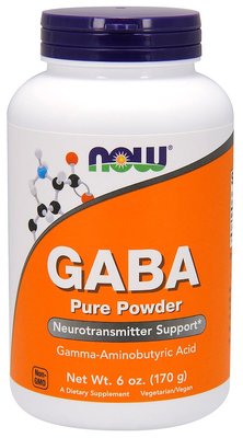Now Foods GABA Pure Powder 170g 50320 фото