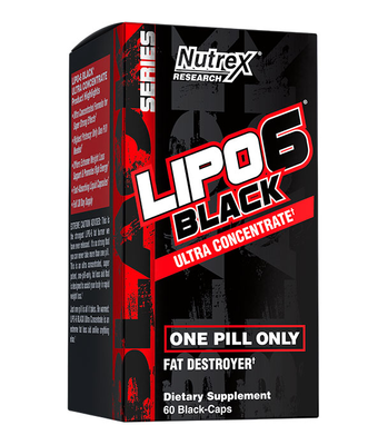 Nutrex Research Lipo-6 Black Ultra Concentrate 60 капсул 47097 фото