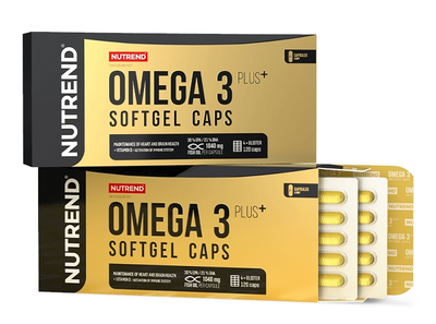 Nutrend Omega-3 Plus 120 капсул 20113 фото