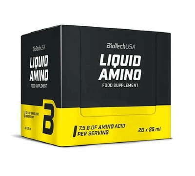 BioTech USA Liquid Amino Shot 20х25 мл Orange 31753 фото