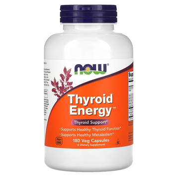 NOW Foods Thyroid Energy 180 капсул 03369 фото