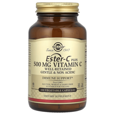 Solgar Ester-C Plus Vitamin C 500 mg 100 капсул 70850 фото
