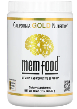California Gold Nutrition MEM Food 510g 12025 фото