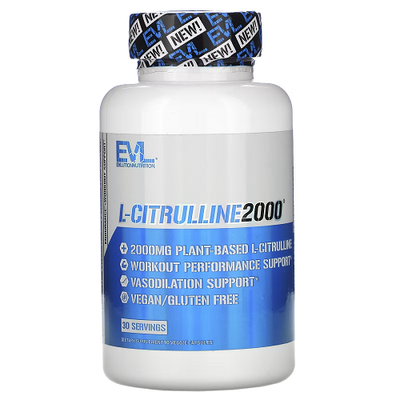 EVLution Nutrition L-Citrulline 2000 90 капсул 65723 фото