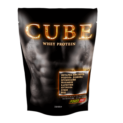 Power Pro Cube Whey Protein 1000g Coconut Milk 27350 фото