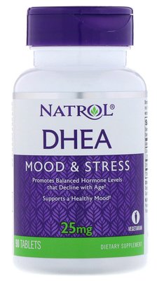 Natrol DHEA 25 мг 90 таблеток 33035 фото