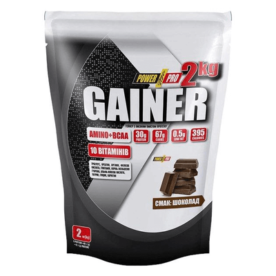 Power Pro Gainer 2000g Chocolate 32591 фото
