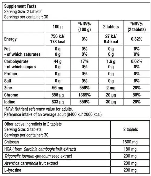 BioTech USA Fat-X 60 таблеток 31740 фото