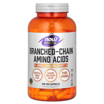 NOW Foods Branched-Chain Amino Acids 240 капсул 00054 фото