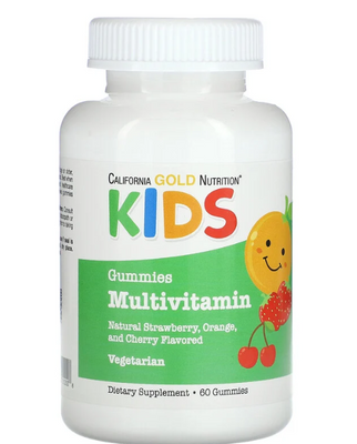 California Gold Nutrition Kid's Multivitamin 60 Gummies 33025 фото