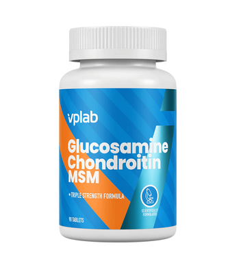Vplab Glucosamine Chondroitin MSM 90 таблеток 34890 фото