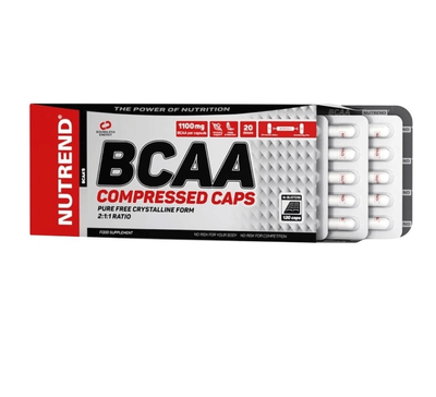 Nutrend BCAA Compressed Caps 120 капсул 14008 фото