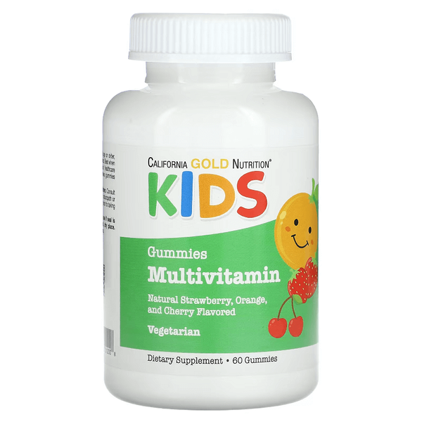 California Gold Nutrition Kid's Multivitamin 60 Gummies 12008 фото