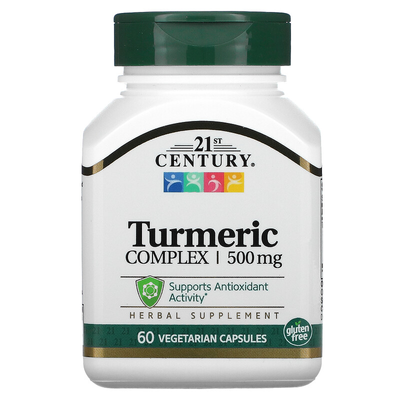 21st Century Turmeric Complex 500 мг 60 капсул 62980 фото
