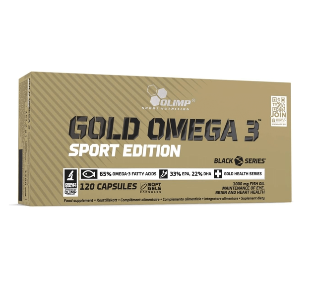 Olimp Gold Omega-3 Sport Edition 120 капсул 47080 фото