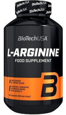 BioTech USA L-Arginine 90 капсул 31755 фото