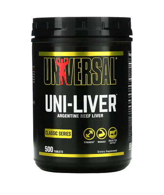 Universal Nutrition Uni-Liver 500 таблеток 23090 фото