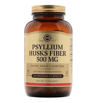 Solgar Psyllium Husks Fiber 500 mg 200 капсул 23154 фото