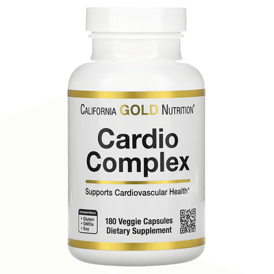 California Gold Nutrition Cardio Complex 180 капсул 53829 фото