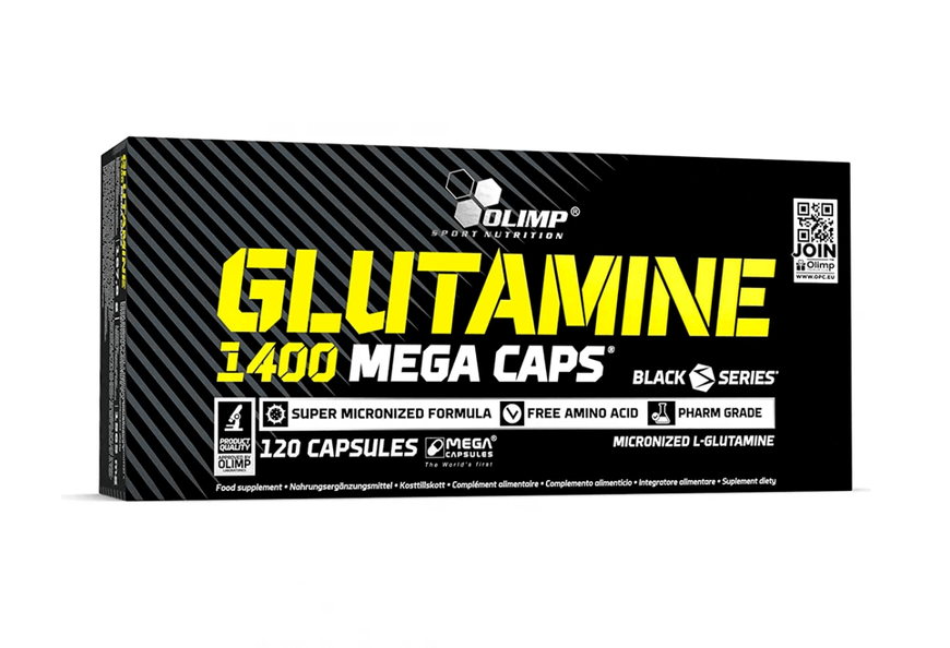 Olimp Glutamine 1400 Mega Caps 120 капсул 53021 фото