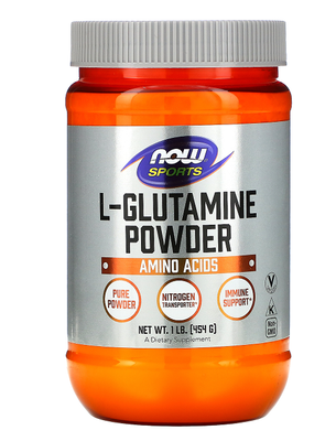 Now Sports L-Glutamine Powder 454g 73082 фото