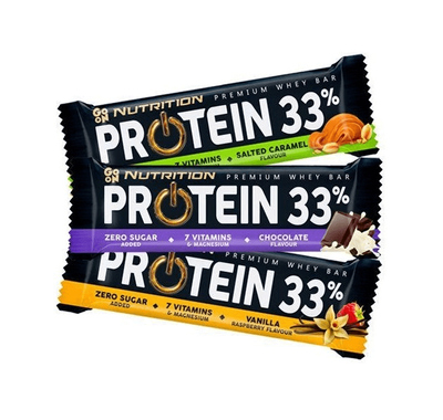 Go On Protein Bar 33% 50g Chocolate 34750 фото