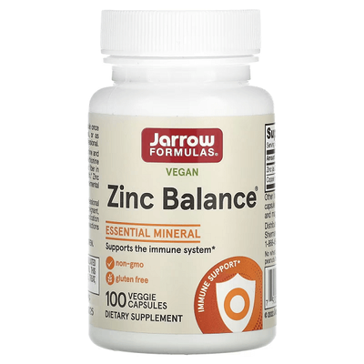 Jarrow Formulas Zinc Balance 100 капсул 73480 фото