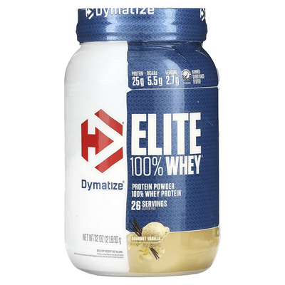 Dymatize Elite 100% Whey Protein 907g Gourmet Vanilla 32895 фото